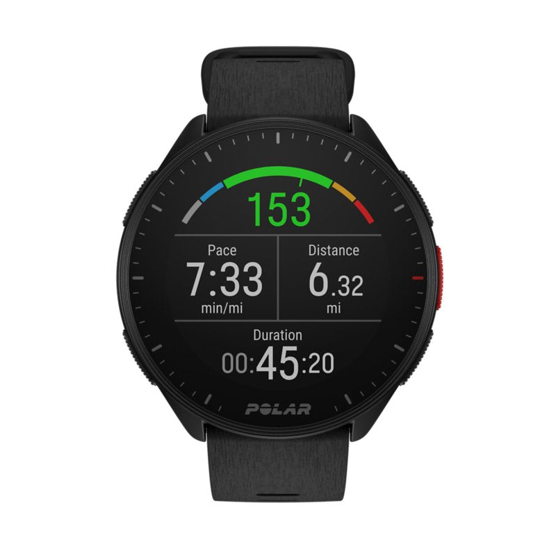 POLAR Montre GPS & Cardio Pacer Night