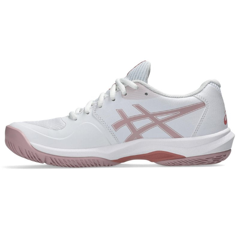 ASICS Chaussures de tennis femme Game FF Blanc et rose