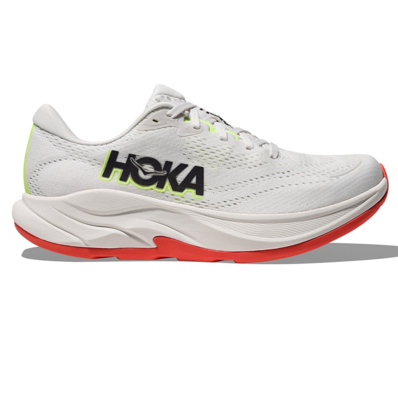 HOKA ONE ONE Chaussures de running femme Rincon 4 Blanc et orange