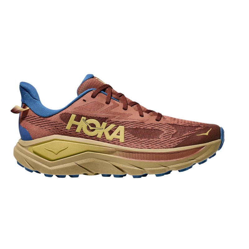 HOKA ONE ONE Chaussures de trail homme Challenger 8 Marron et bleu