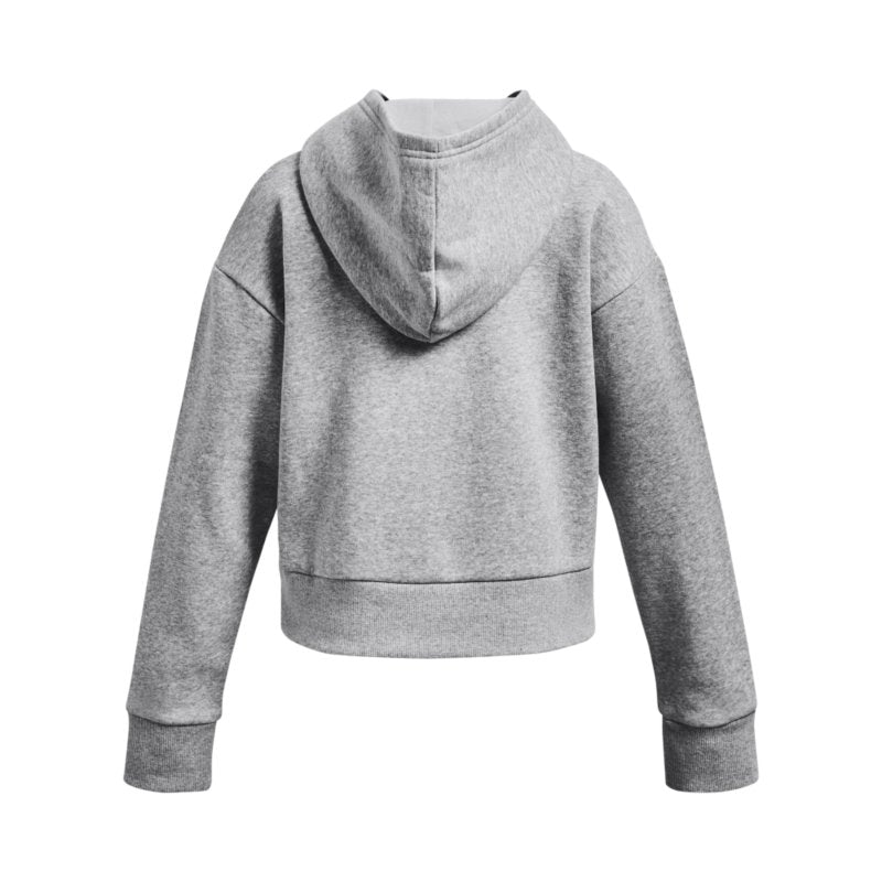 UNDER ARMOUR Sweatshirt à capuche fille Rival Fleece Gris