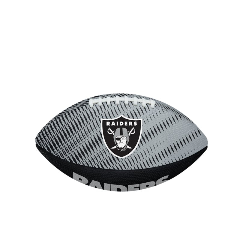 WILSON Ballon de foot américain NFL TEAM TAILGATE FB LV gris et noir
