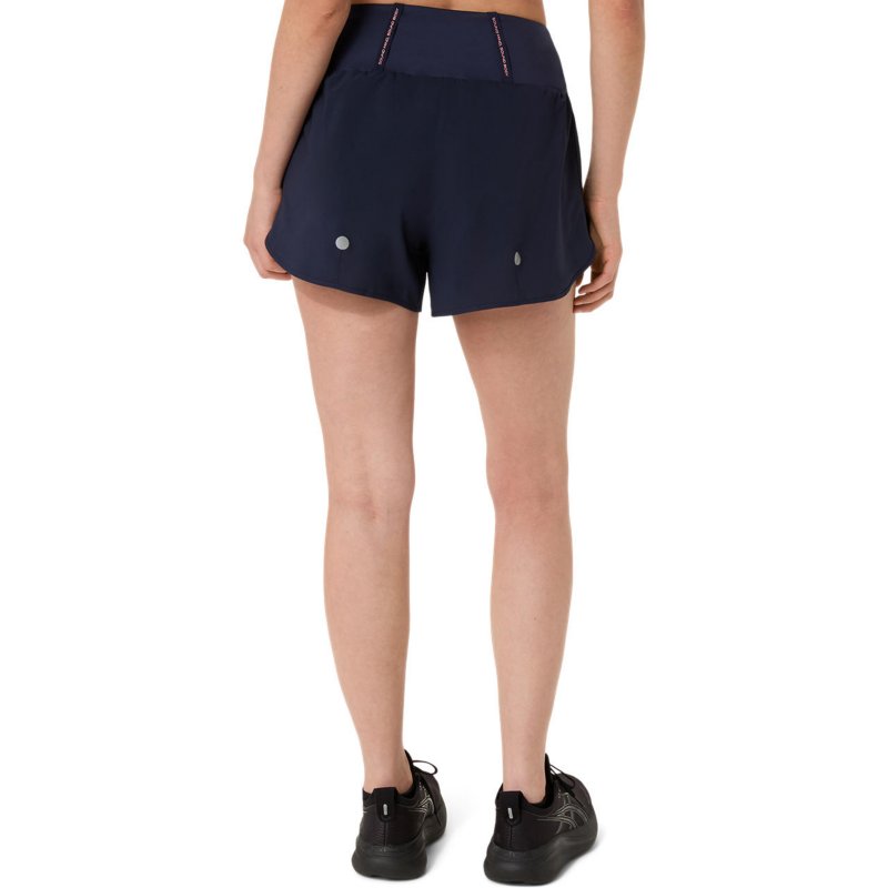 ASICS Short de running femme Road 3.5In Marine