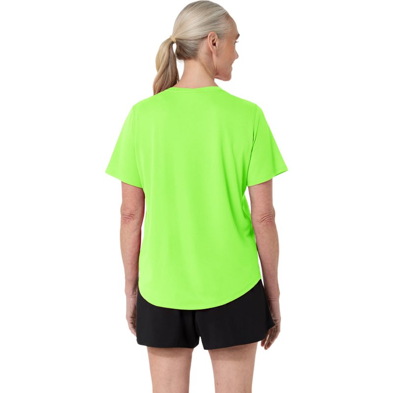 ASICS Tee-shirt de running à manches courtes femme Core Vert