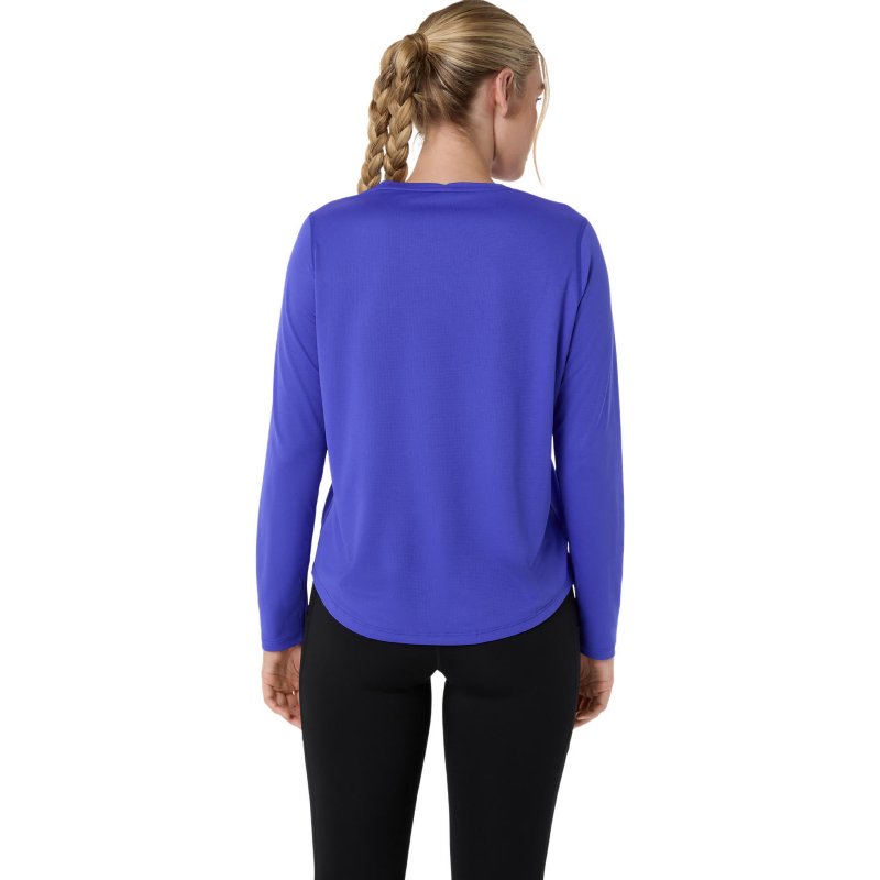 ASICS Tee-shirt de running à manches longues femme Core Bleu