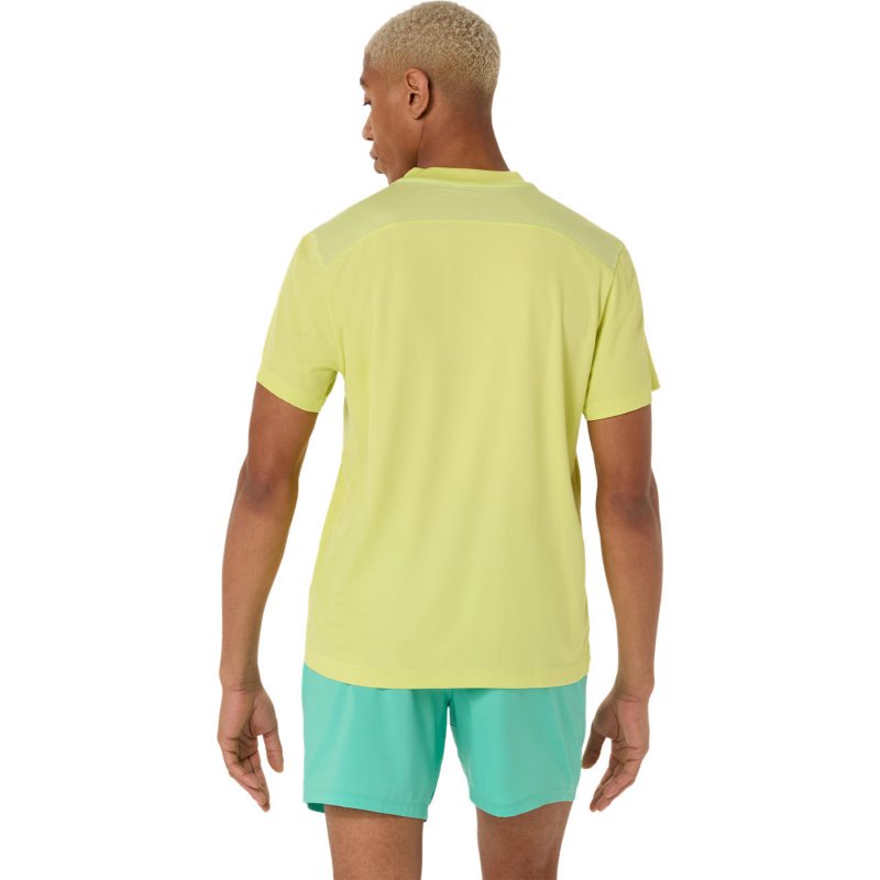 ASICS Tee-shirt à manches courtes homme Court Vert