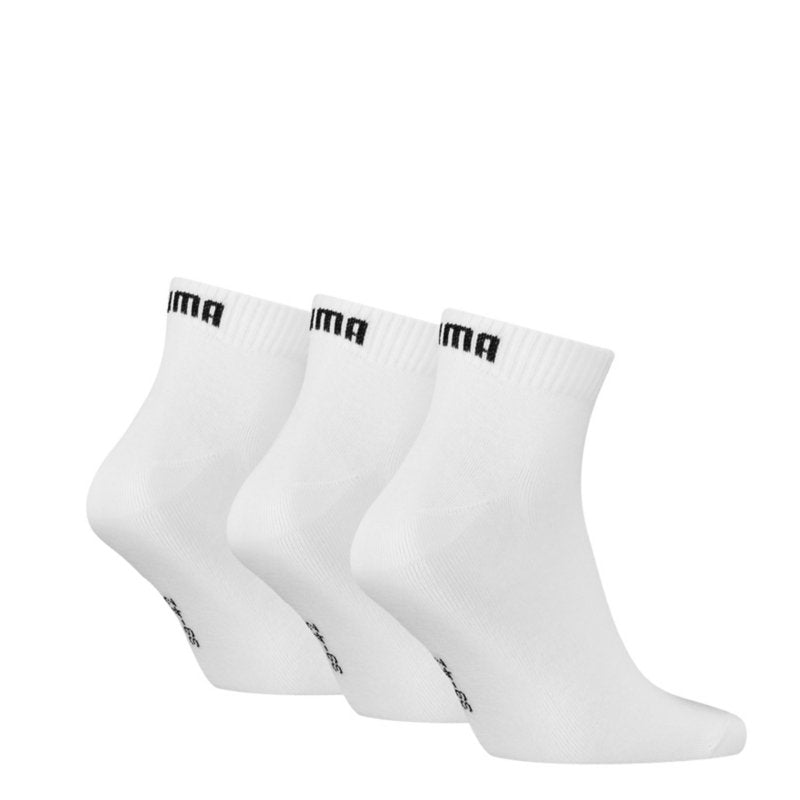 PUMA Chaussettes adulte Quarter Plain Blanc