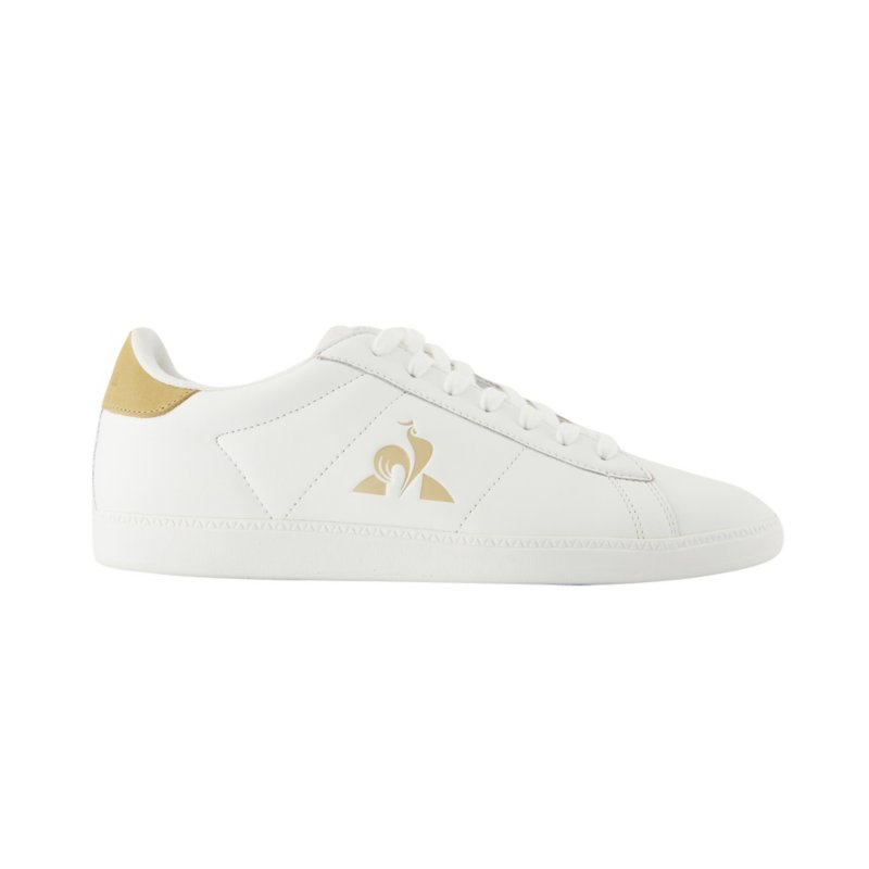 LE COQ SPORTIF Sneakers homme Courtset 2 Blanc et beige