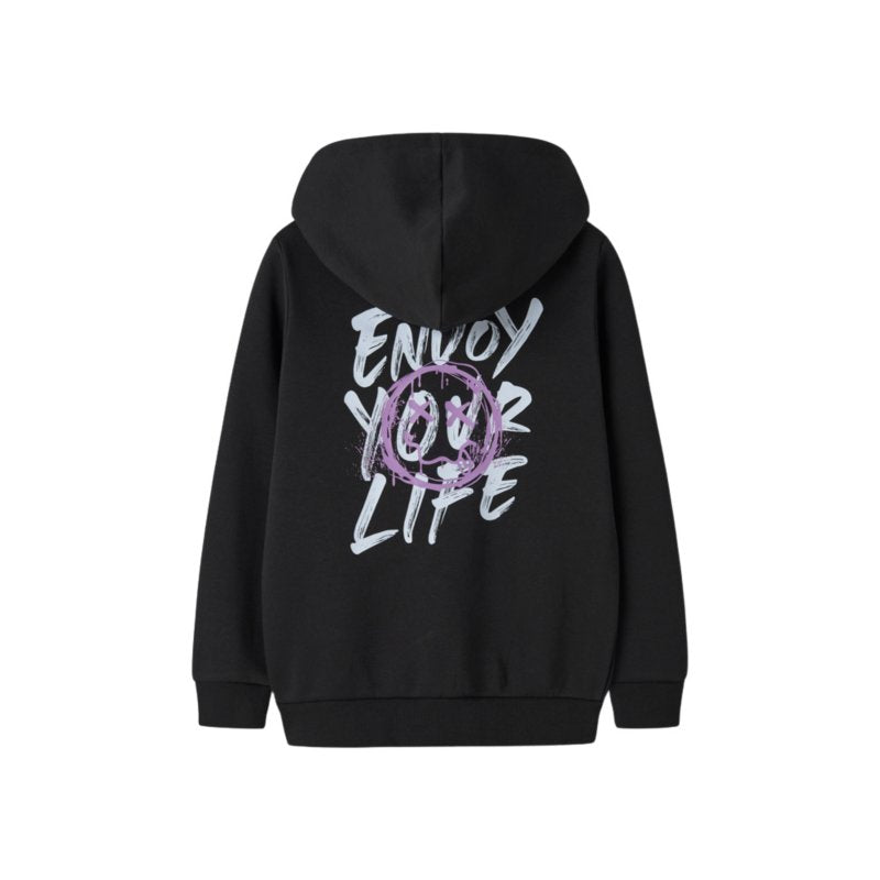 NAME-IT Sweatshirt zippé à capuche garçon Ludo