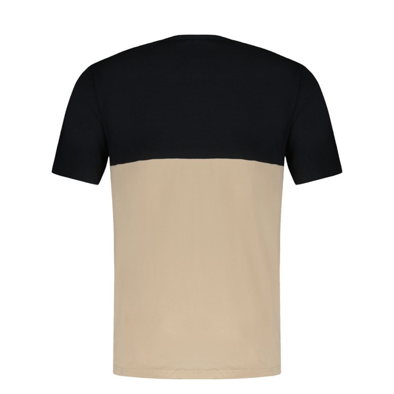 LE COQ SPORTIF Tee-shirt à manches courtes homme N°1 Noir et Marron