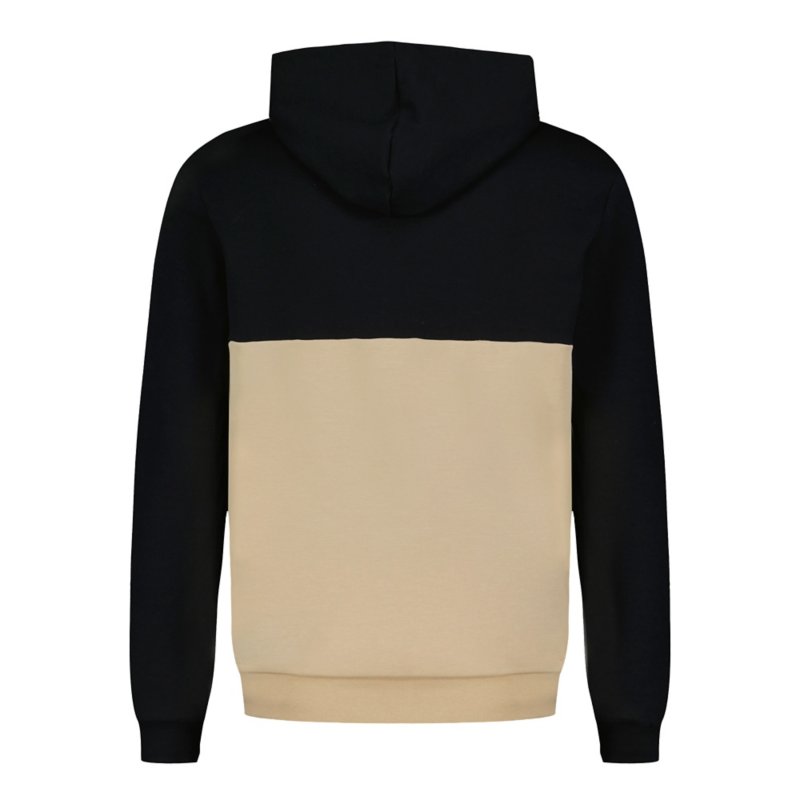 LE COQ SPORTIF Sweatshirt zippé à capuche homme N°1 Noir et Marron