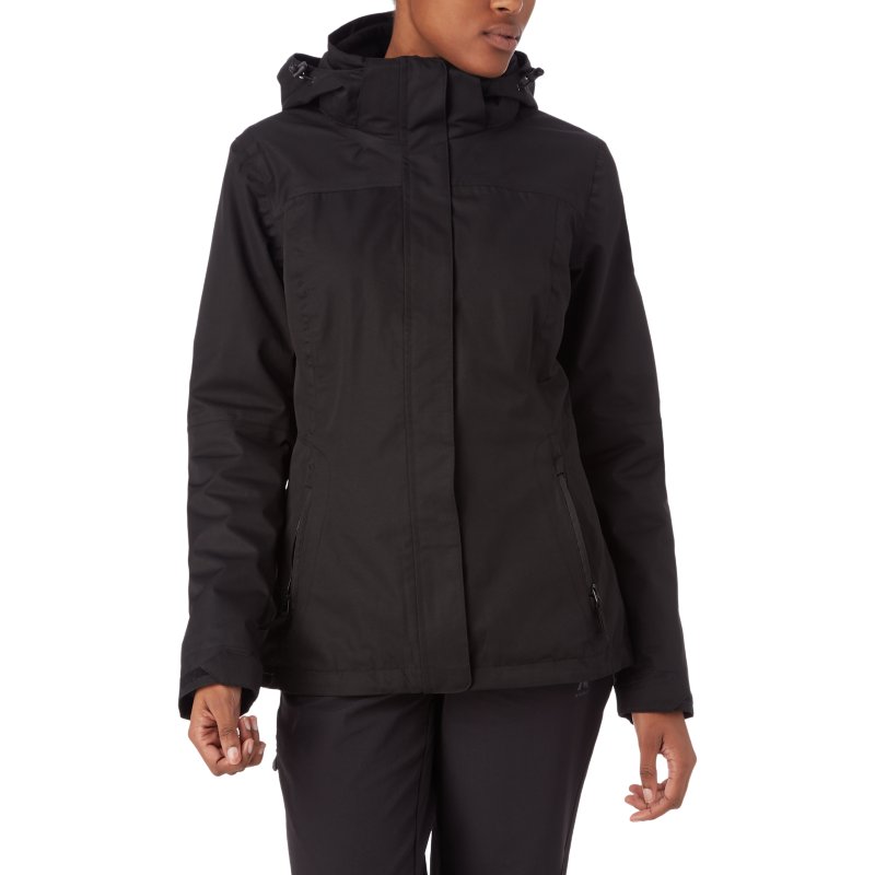 MCKINLEY Veste de randonnée femme Terang II 3-en-1 Noir et bleu