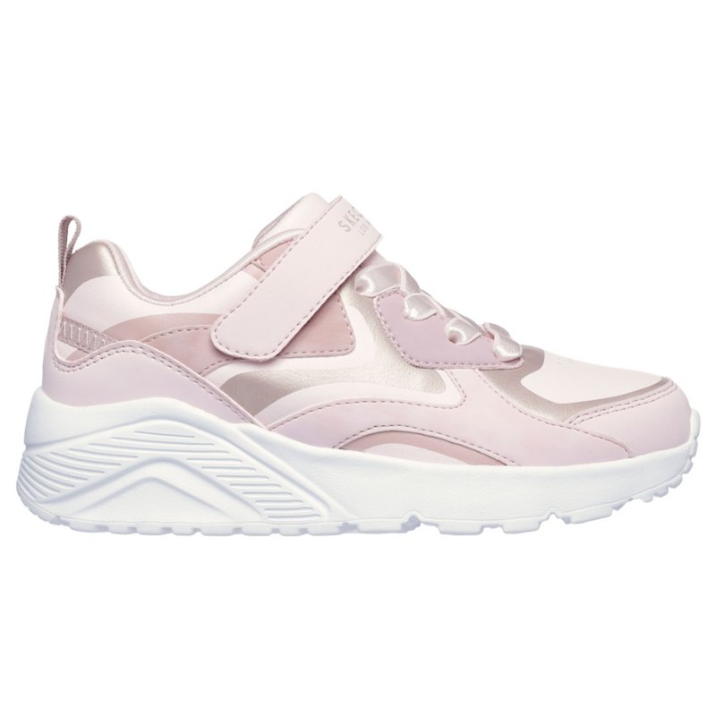SKECHERS Sneakers enfant Uno Lite/Metallic Burst Rose