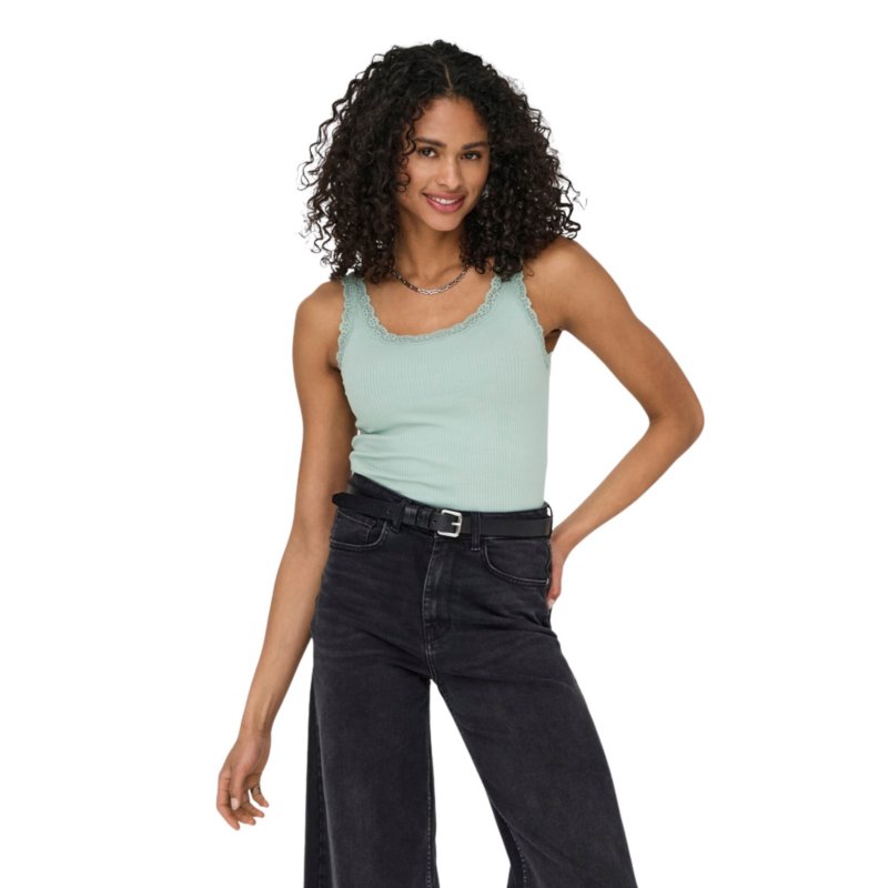 ONLY Débardeur femme Sara Vert