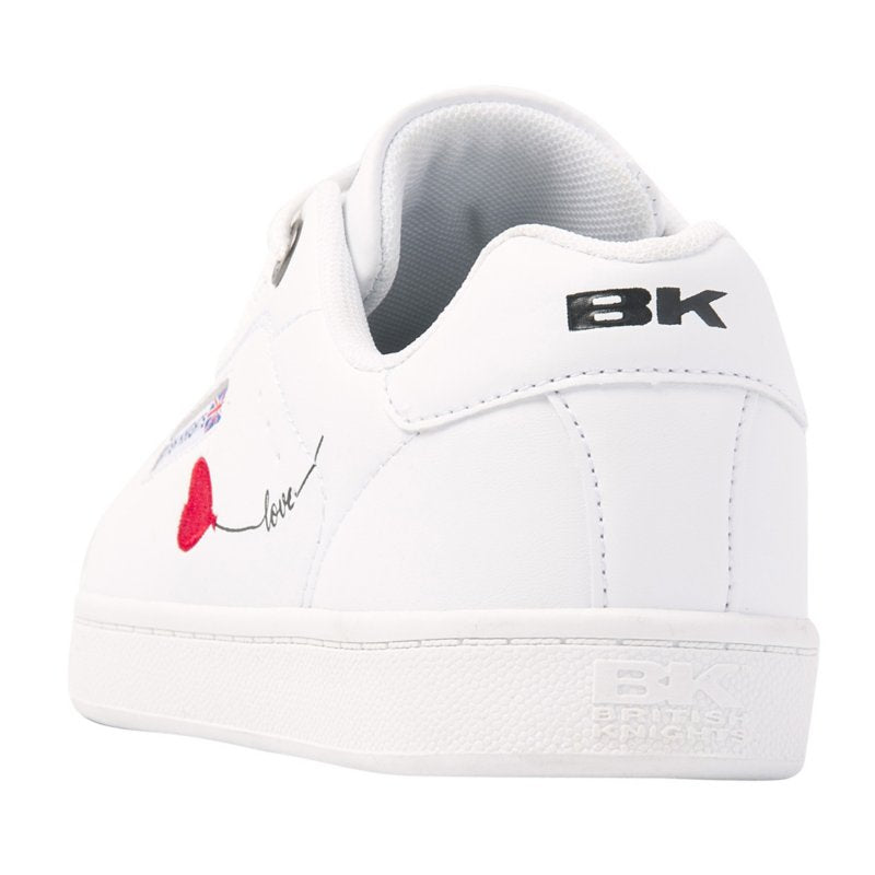 BRITISH KNIGHTS Sneakers femme MIST Blanc, rouge et noir