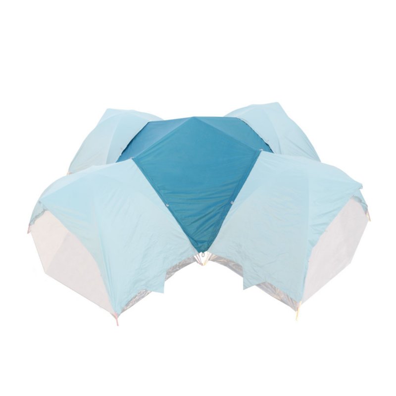 MCKINLEY Tente de camping Toile de tente Connecteur pour assembler 3 Qaou