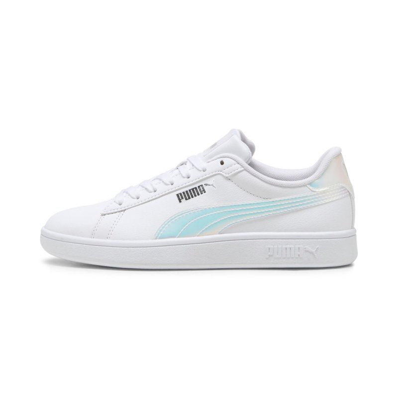 PUMA Sneakers enfant Smash 3.0 Holo Blanc