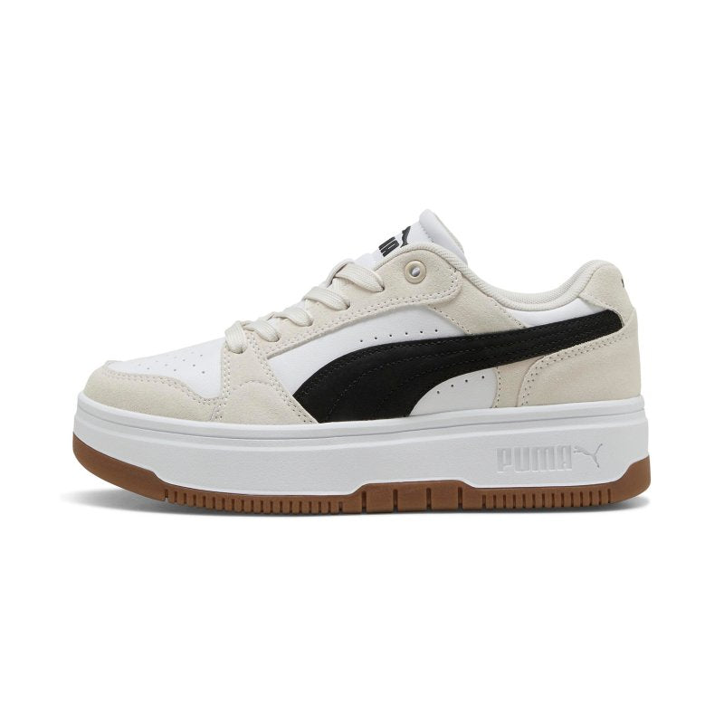 PUMA Sneakers femme Rebound Low SD Blanc et noir