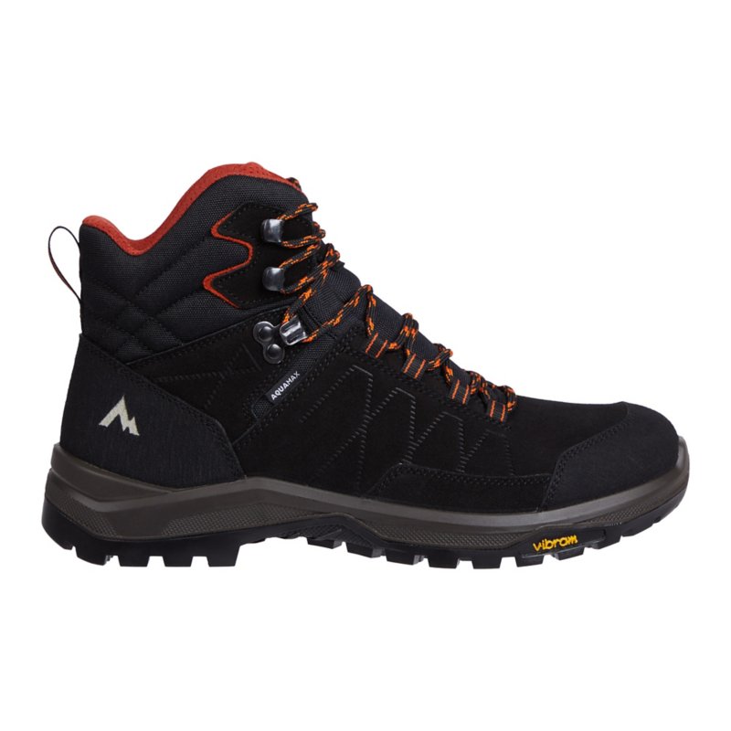 MCKINLEY Chaussures de randonnée homme Magma IV MID Aquamax Noir et orange
