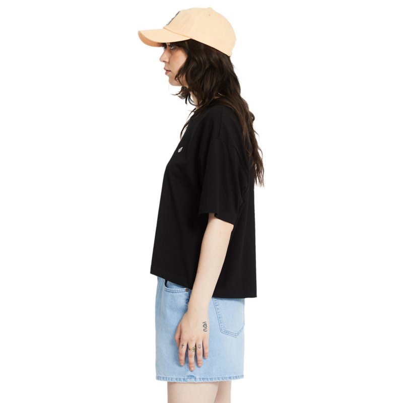 VOLCOM Tee-shirt à manches courtes femme Stone Blanks Up noir