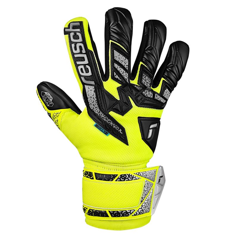 REUSCH Gants de gardien de football enfant Attrakt Freegel Silver Junior