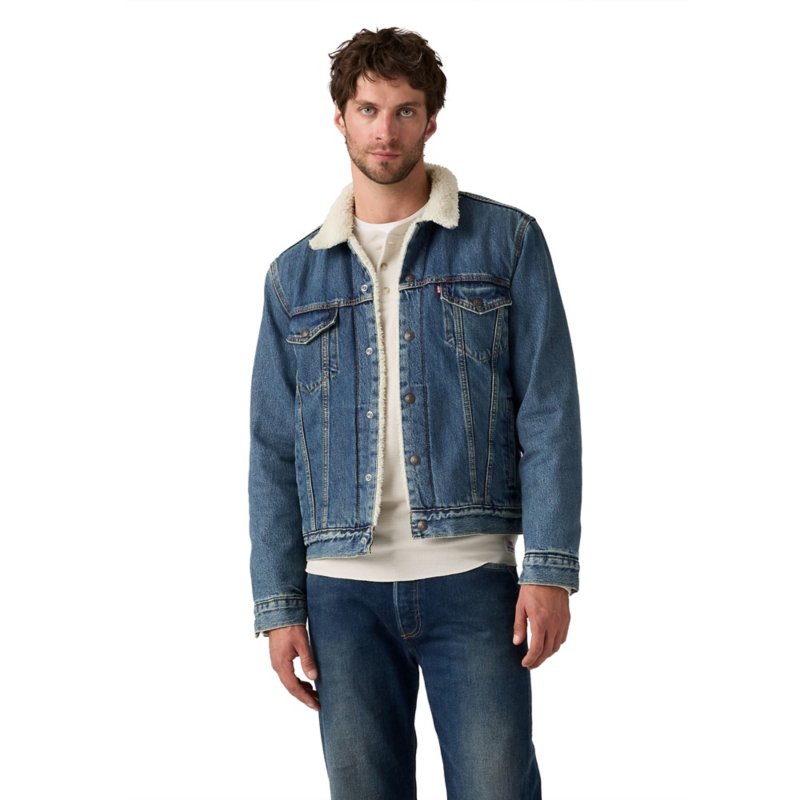 LEVIS Veste en jean homme Trucker Original Type 3 Bleu