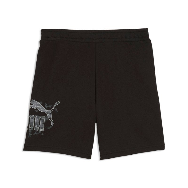 PUMA Short garçon Ess Camo Noir