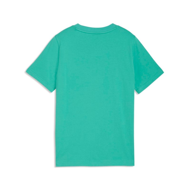PUMA Tee-shirt à manches courtes garçon Ess Small No.1 Vert
