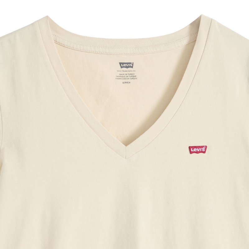 LEVIS Tee-shirt à manches courtes femme Perfect Beige