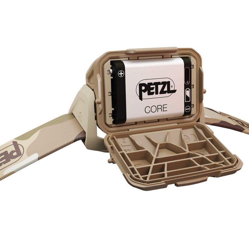 PETZL lampe frontale Aria® 2R RGB Beige et marron