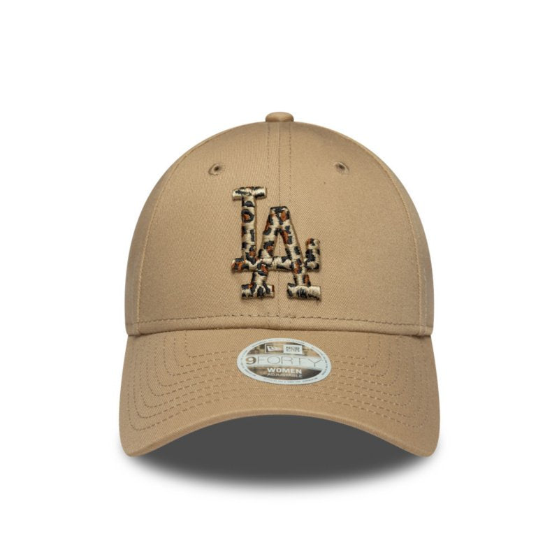 NEW ERA Casquette femme 9Forty Adjustable Los Angeles Dodgers Animal Infill Marron
