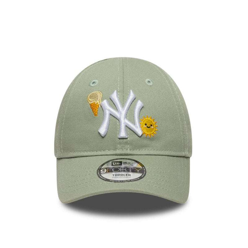 NEW ERA Casquette garçon 9Forty Adjustable New York Yankees Summer Icon Vert pastel
