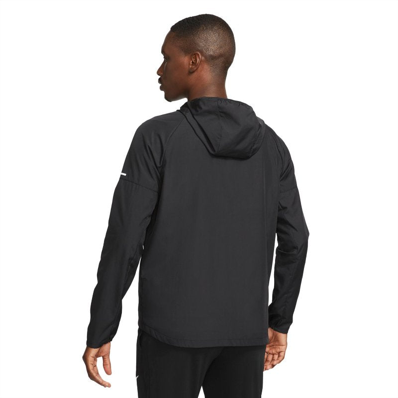 NIKE Coupe-vent de running homme Repel Miler Noir