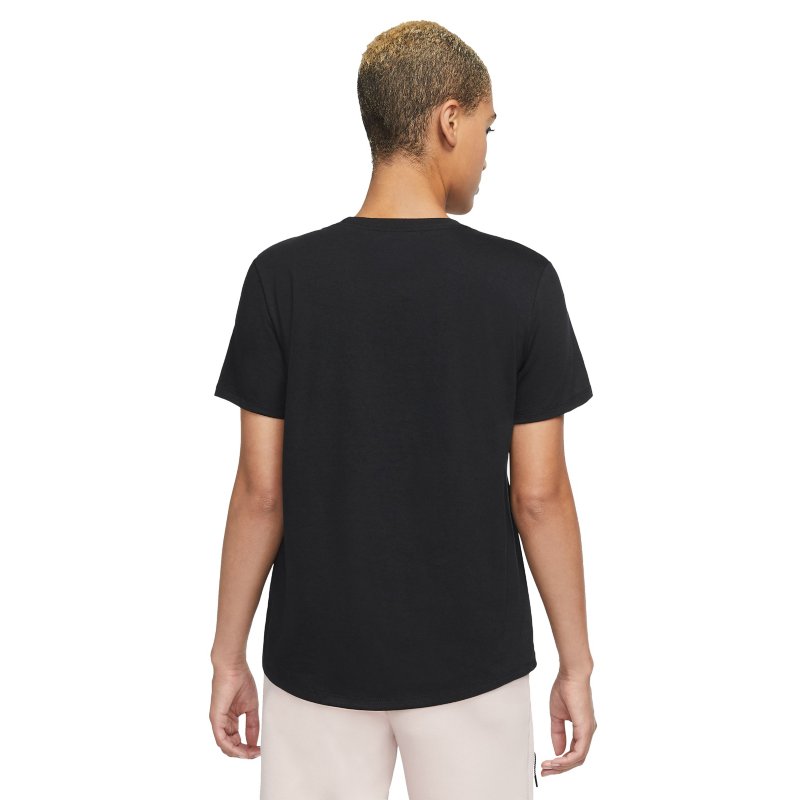 NIKE Tee-shirt à manches courtes femme Sportswear Club Essentials Noir