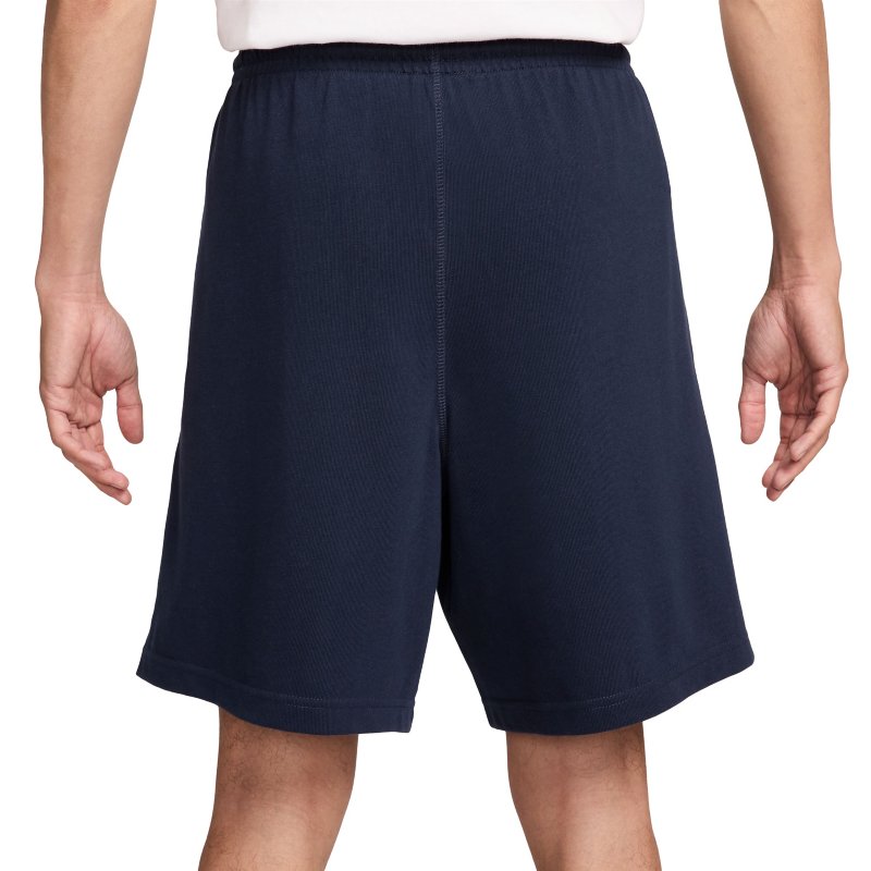 NIKE Short homme Club Knit Noir et blanc