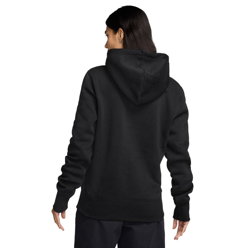 NIKE Sweatshirt à capuche femme Sportswear Phoenix Fleece Noir et blanc