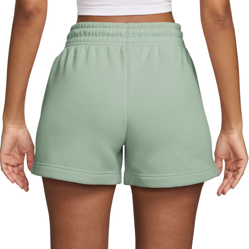 NIKE Short femme Sportswear Phoenix Fleece vert