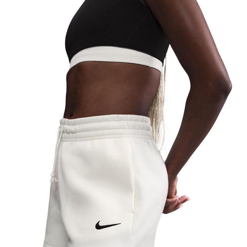 NIKE Short femme Sportswear Phoenix Fleece blanc