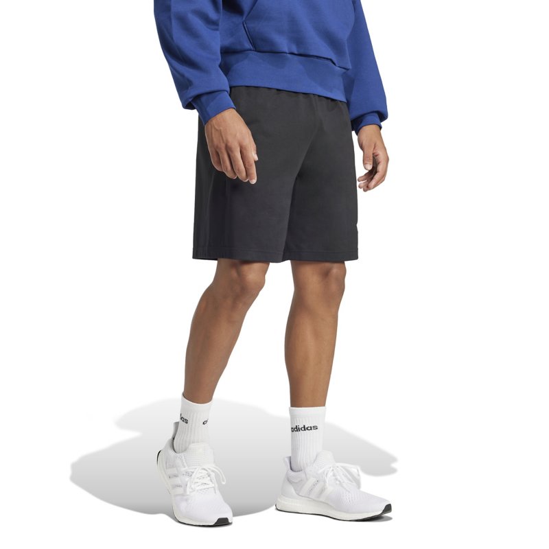 ADIDAS Short homme grand logo Essentials Noir