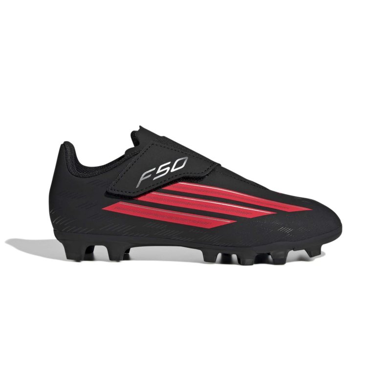 Chaussures de football moulées enfant F50 Club FG/MG  Noir