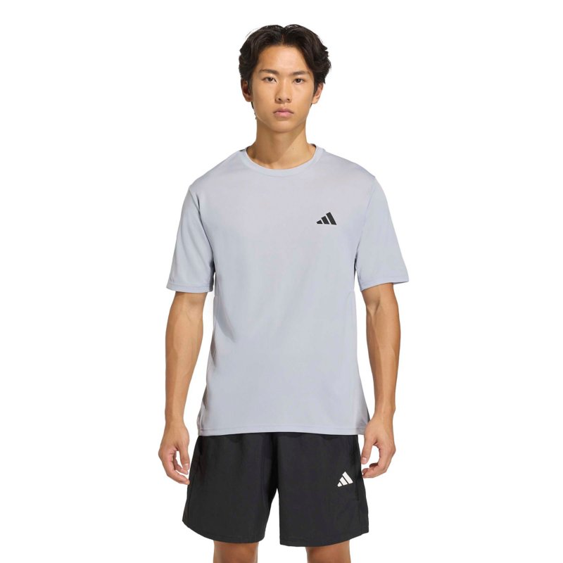 ADIDAS Tee-shirt de training à manches courtes homme Workout Essentials Base Gris
