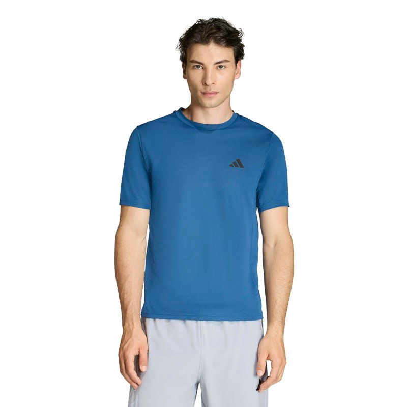 ADIDAS Tee-shirt de training à manches courtes homme Workout Essentials Base Bleu