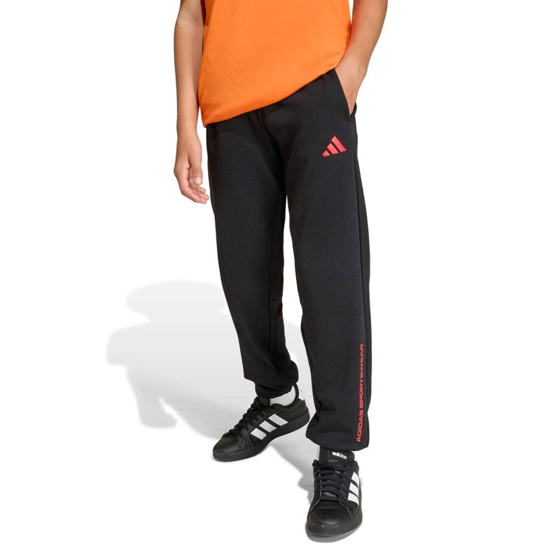 ADIDAS Jogging garçon en molleton à slogan Noir