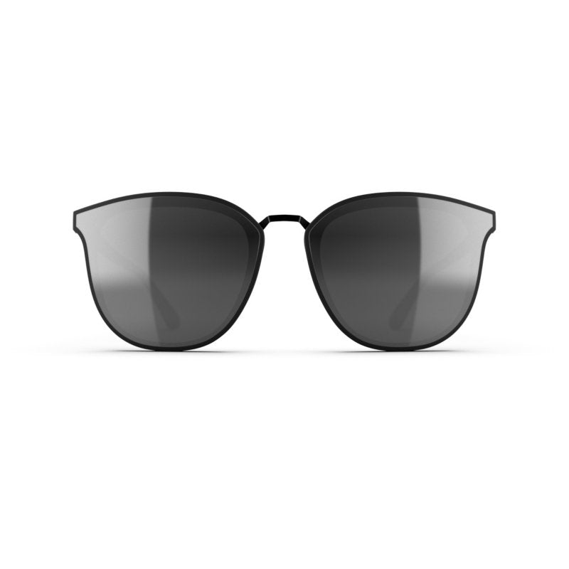 LOUBSOL Lunettes de soleil femme Minnesota SM3 Noir, argent et gris