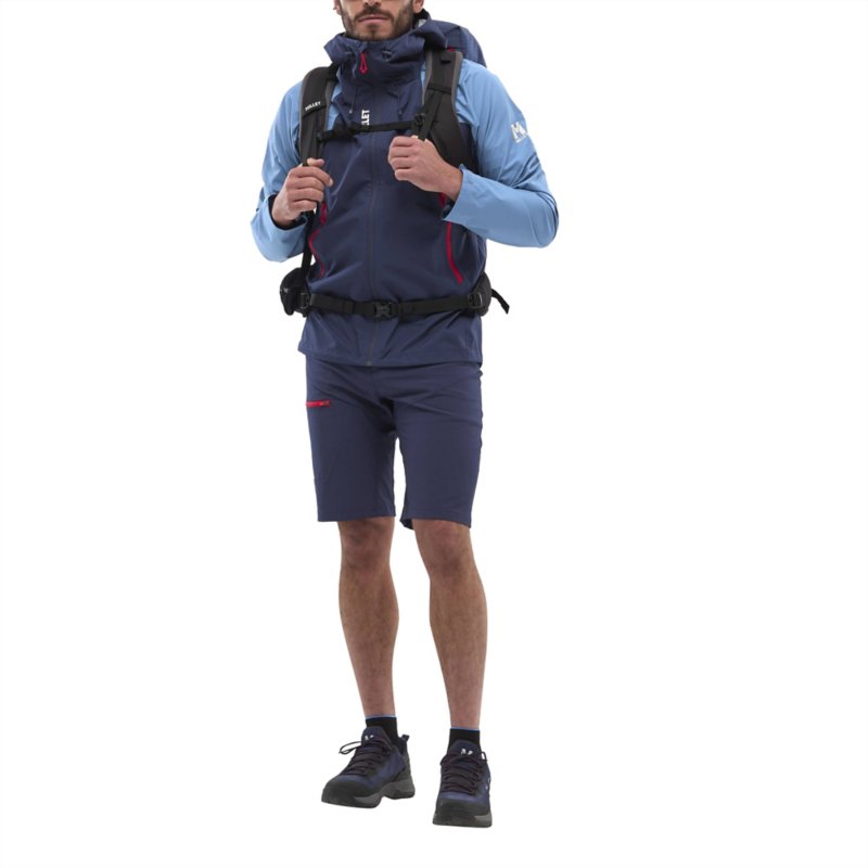 MILLET Veste de randonnée homme Fitz Roy Marine et bleu