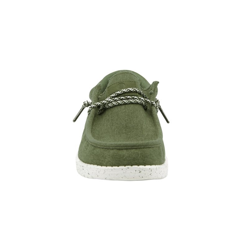 SERGE BLANCO Chaussures bateau homme Saint Jean Vert