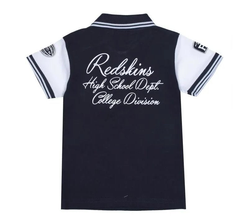REDSKINS JR Polo à manches courtes garçon Polo BLEU