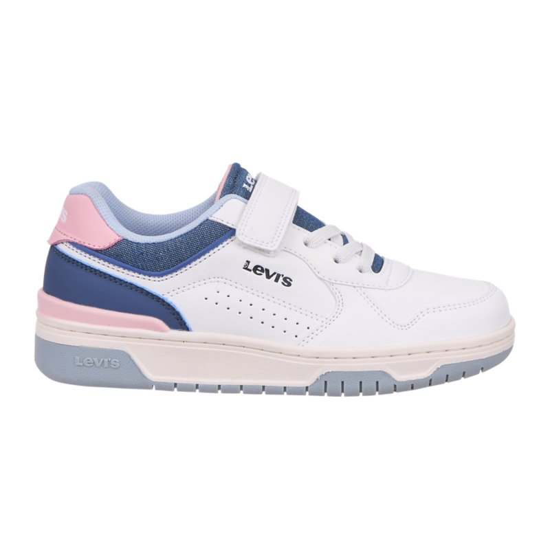 LEVIS KIDS Sneakers enfant Dereck Blanc, bleu et rose