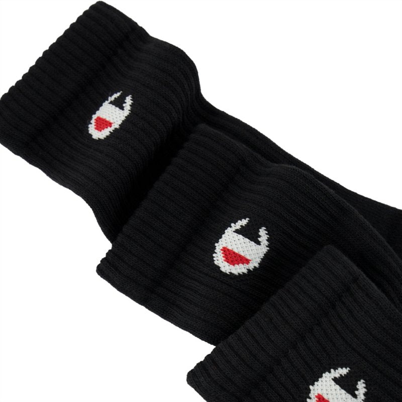 CHAMPION Chaussettes homme logo C Noir