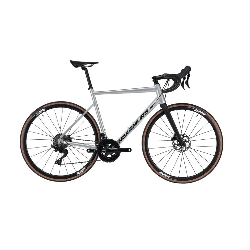 NAKAMURA Vélo de route adulte Century 350 Gris
